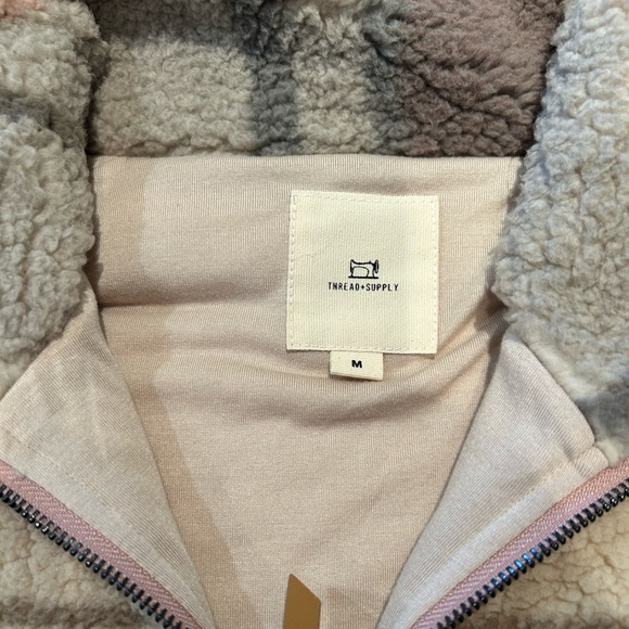 Thread & Supply fleece Sherpa pullover - medium - Picture 4 of 4